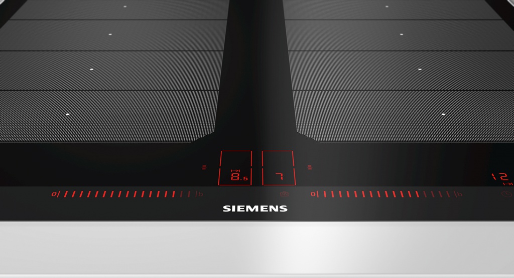Индукционная варочная панель Siemens с зоной FlexZone